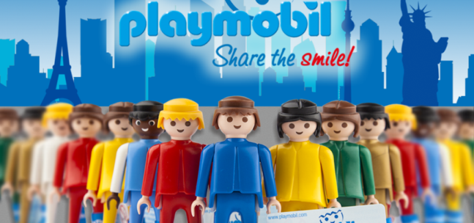 PLAYMOBIL Share the Smile:  40 χρόνια PLAYMOBIL, 40.000 φιγούρες σε 8 πρωτεύουσες σε ολόκληρο τον κόσμο, την ίδια μέρα!
